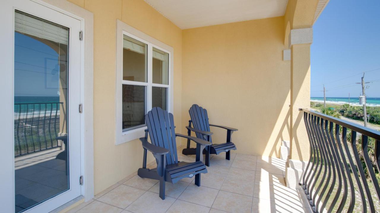 Walk To The Beach! 3 Story Home! 2 Balconies With Gulf Views! Panama City Beach Ngoại thất bức ảnh