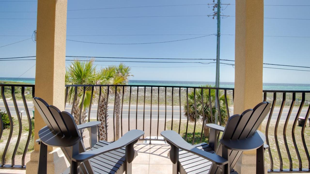 Walk To The Beach! 3 Story Home! 2 Balconies With Gulf Views! Panama City Beach Ngoại thất bức ảnh