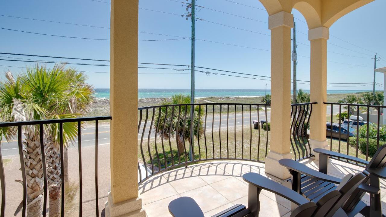 Walk To The Beach! 3 Story Home! 2 Balconies With Gulf Views! Panama City Beach Ngoại thất bức ảnh